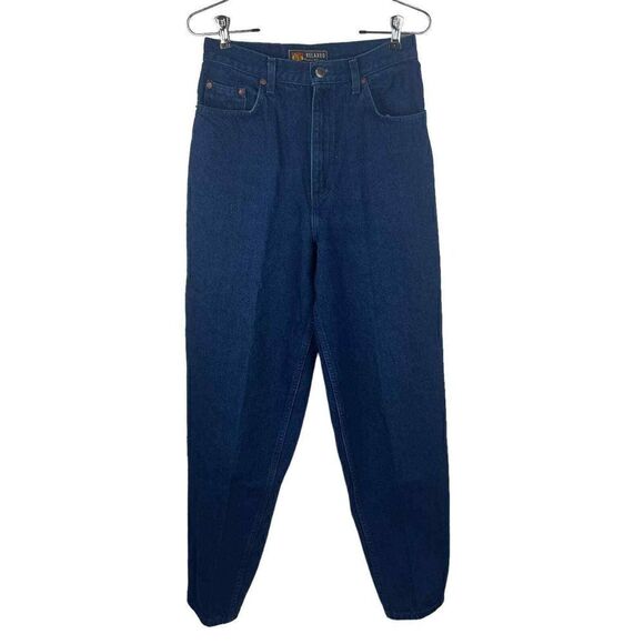 Vintage Route 66 High Waisted Women's‎ Tapered Blue Jeans Size 7/8 Waist 28" - Picture 1 of 8